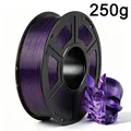 PLA Filament 1,75 mm zweifarbig Seidenblau Rot 250 g – 2