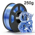 PLA Filament 1,75 mm zweifarbig Seidenblau Rot 250 g – 3
