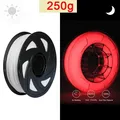 PLA Filament 1,75mm 1kg 500g 250g 200g Leuchtend – Farbe WH To Red-250g