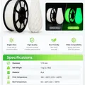 PLA Filament 1,75mm 1kg Spule Im Dunkeln leuchtend – 4