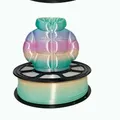 PLA Filament 1,75mm 1KG Spule Seiden-Regenbogen-Aurora – 5