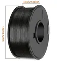 PLA Filament 1,75mm 250g 80M Länge Premium-Qualität – Farbe black