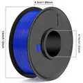 PLA Filament 1,75mm 250g 80M Länge Premium-Qualität – Farbe blue