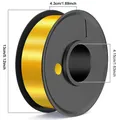 PLA Filament 1,75mm 250g 80M Länge Premium-Qualität – Farbe silk gold
