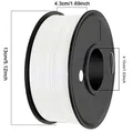 PLA Filament 1,75mm 250g 80M Länge Premium-Qualität – Farbe white