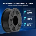 PLA Filament 1,75mm 3,3kg Hochgeschwindigkeits-PLA 600mm/s – 3
