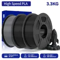 PLA Filament 1,75mm 3,3kg Hochgeschwindigkeits-PLA 600mm/s – Farbe HS PLA-GY2BK
