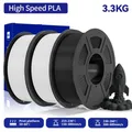 PLA Filament 1,75mm 3,3kg Hochgeschwindigkeits-PLA 600mm/s – Farbe HS PLA-BK2WT