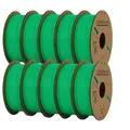 PLA Filament 1,75mm 5 10 Rollen Kunststoffmaterial – Farbe 10Roll Green