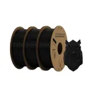 PLA Filament 1,75mm 5 10 Rollen Kunststoffmaterial – Farbe 3Roll Black