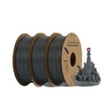 PLA Filament 1,75mm 5 10 Rollen Kunststoffmaterial – Farbe 3Roll Gray