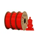 PLA Filament 1,75mm 5 10 Rollen Kunststoffmaterial – Farbe 3Roll Red