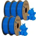 PLA Filament 1,75mm 5 10 Rollen Kunststoffmaterial – Farbe 5Roll Blue