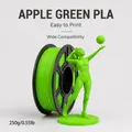 PLA Filament 1,75mm Hohe Zähigkeit Optional 200g 250g 1KG – Farbe PLA Ap green 250g