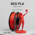 PLA Filament 1,75mm Hohe Zähigkeit Optional 200g 250g 1KG – Farbe PLA red 200g