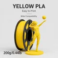 PLA Filament 1,75mm Hohe Zähigkeit Optional 200g 250g 1KG – Farbe PLA yellow 200g