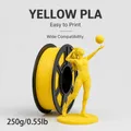 PLA Filament 1,75mm Hohe Zähigkeit Optional 200g 250g 1KG – Farbe PLA yellow 250g