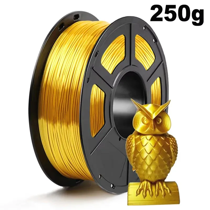 PLA Filament 1,75mm Seiden-Kupfer Seiden-Gold 250g 1kg