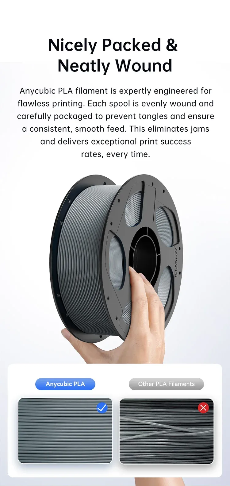 PLA Filament 1 kg 1,75 mm 9 Farben