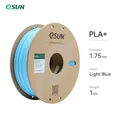 PLA+ Filament 1 kg 1,75 mm maßgenau – Farbe Hellblau