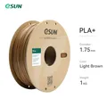 PLA+ Filament 1 kg 1,75 mm maßgenau – Farbe Hellbraun