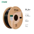 PLA+ Filament 1 kg 1,75 mm maßgenau – Farbe Schwarz