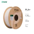 PLA+ Filament 1 kg 1,75 mm maßgenau – Farbe weiß