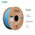 PLA+ Filament 1 kg 1,75 mm maßgenau – Farbe Weltraumblau