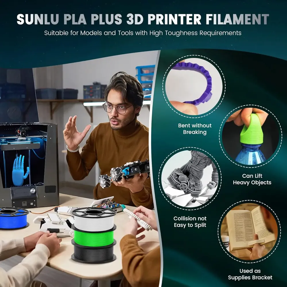 PLA+ Filament 10 kg 1,75 mm hochfest
