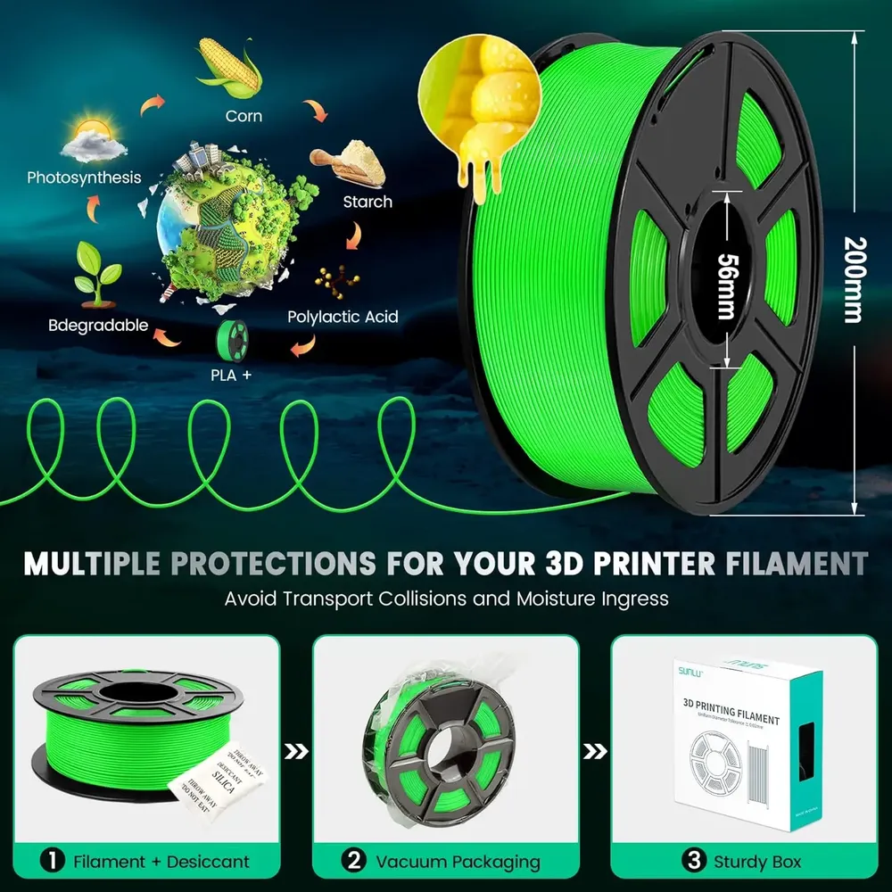 PLA+ Filament 10 kg 1,75 mm hochfest