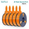 PLA Filament Hochgeschwindigkeit 1 kg bis 5 kg 1,75 mm – Farbe HS PLA Orange5KG