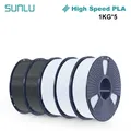 PLA Filament Hochgeschwindigkeit 1 kg bis 5 kg 1,75 mm – Farbe HS PLA 3White2Grey
