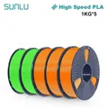 PLA Filament Hochgeschwindigkeit 1 kg bis 5 kg 1,75 mm – Farbe HS PLA 3Orange2Green
