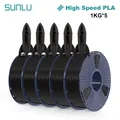 PLA Filament Hochgeschwindigkeit 1 kg bis 5 kg 1,75 mm – Farbe HS PLA Black 5KG