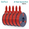 PLA Filament Hochgeschwindigkeit 1 kg bis 5 kg 1,75 mm – Farbe HS PLA Red 5KG