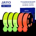 PLA Filament Leucht im Dunkeln 5 Rollen 1,75 mm – Farbe PLA 3YL2RD