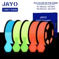 PLA Filament Leucht im Dunkeln 5 Rollen 1,75 mm – Farbe PLA BL2YL2RD
