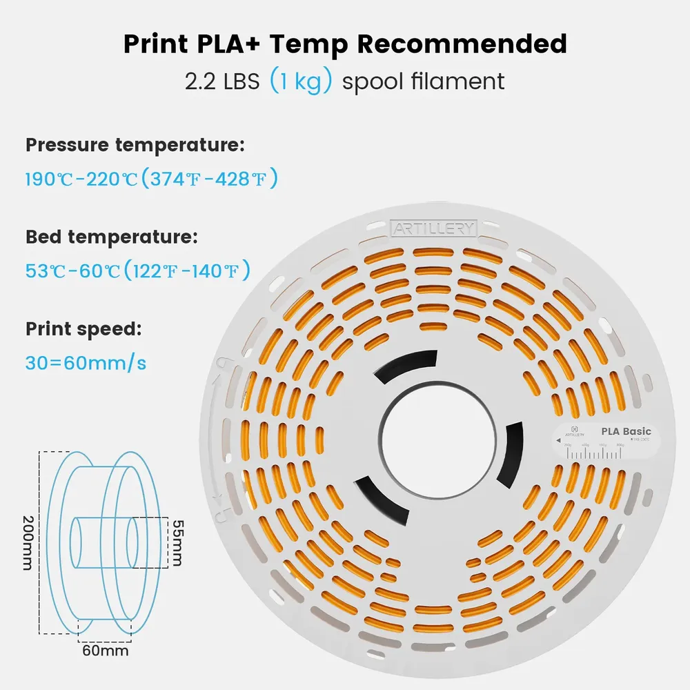 PLA Filament Set 1,75 mm 14 Farben glatte Oberfläche