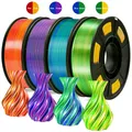 PLA Filament zweifarbig 250 g 1,75 mm – Farbe 4 color
