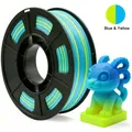 PLA Filament zweifarbig 250 g 1,75 mm – Farbe Blue Yellow