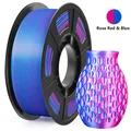 PLA Filament zweifarbig 250 g 1,75 mm – Farbe Rose Red Blue