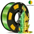 PLA Filament zweifarbig 250 g 1,75 mm – Farbe Yellow Green