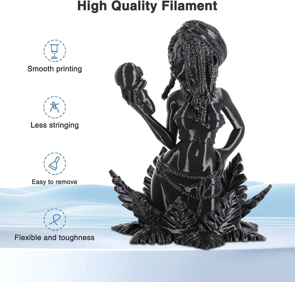 PLA Glanzfilament 1,75 mm für stabilen Druck