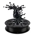 PLA Glanzfilament 1,75 mm für stabilen Druck – Farbe silk black