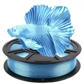 PLA Glanzfilament 1,75 mm für stabilen Druck – Farbe silk Blue