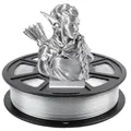 PLA Glanzfilament 1,75 mm für stabilen Druck – Farbe silk Silver