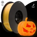 PLA Leuchtendes Filament 1,75mm 200g Spule Leuchtet im Dunkeln – Farbe 1kg Luminous orange
