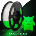 PLA Leuchtendes Filament 1,75mm 200g Spule Leuchtet im Dunkeln – Farbe 200g Luminous Green