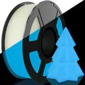 PLA Leuchtfilament 1,75 mm leuchtet im Dunkeln 200 g – Farbe 200g Luminous Blue