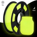 PLA Leuchtfilament 1,75 mm leuchtet im Dunkeln 200 g – Farbe 200g Luminous Yellow